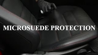 Microsuede Protection How To [upl. by Aicercal]