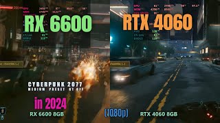 RTX 4060 vs RX 6600 in 2024 [upl. by Thomasin335]