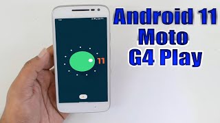 Install Android 11 on Motorola Moto G4 Play LineageOS 18  How to Guide [upl. by Darill726]