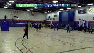 RSEQ D1 Volleyball Masculin 🏐 Sherbrooke  Outaouais 20240118 [upl. by Ecikram453]