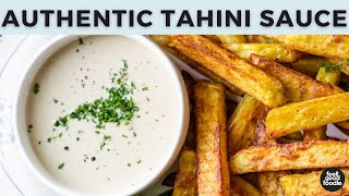 AUTHENTIC Lebanese Tahini Sauce [upl. by Dania]