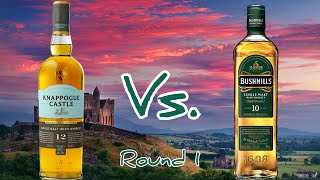 Knappogue Castle 12 Year vs Bushmills 10 Year  Irish Whiskey Matchup [upl. by Naira]