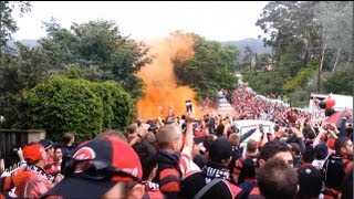 Wanderers amp RBB Away  The Amazing March to Bluetongue Stadium Gosford WSW vs CCM 02022013 [upl. by Menis]