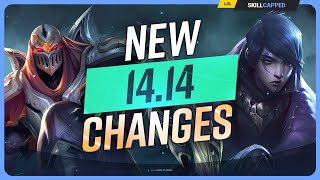 ALL NEW CHANGES for PATCH 1414  League of Legends [upl. by Candis]