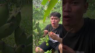 Survival skillscooking Field Hunter🙏♥️ funny food youtubeshorts shorts [upl. by Bunce]