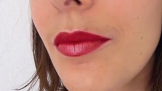 Tutoriel Maquillage  Rouge ensoleillé avec Gemey Maybelline [upl. by Libys]