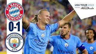 HIGHLIGHTS Haaland Scores on Debut  Bayern Munich 01 Man City [upl. by Rosena]