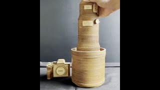 They really did this A wooden Sony FE 600mm F4 GM Lens [upl. by Novyert513]