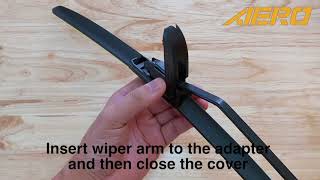 AERO Voyager JHook Wiper Installation [upl. by Idak]