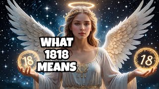 Why Angel Number 1818 is a Symbol of Change [upl. by Ronna]