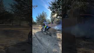 First ever gate drop holeshot [upl. by Bywaters]