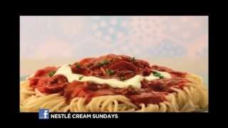 How To Make Nestle Cream Spaghetti  NESTLE CREAM  Nestlé PH [upl. by Phillips]