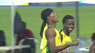 CARIFTA 2022 ALL 4x400M FINAL RACES  SportsMax TV [upl. by Padraig913]