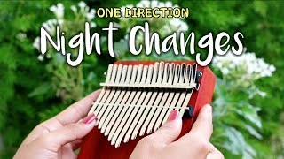 NIGHT CHANGES  One Direction  Viral TikTok  Kalimba Cover with Tabs [upl. by Pat]