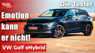 VW Golf eHybrid Emotion kann er nicht  Test  auto motor und sport [upl. by Olram]