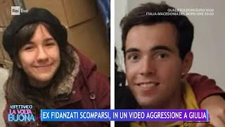 Ex fidanzati scomparsi in un video aggressione a Giulia  La Volta Buona 17112023 [upl. by Yerffoj]