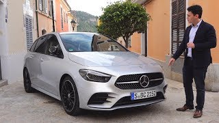 2019 Mercedes B Class  NEW AMG drive Review B200d interior exterior [upl. by Nosbig]