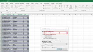 Cómo crear una tabla dinámica en Excel [upl. by Primalia]