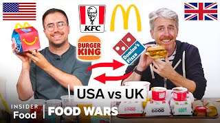 US vs UK Foreign Exchange Season 1 Marathon  Food Wars  Insider Food [upl. by Engleman]