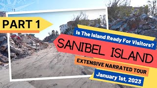 Sanibel Reopens To The Public Is The Island Ready After Hurricane Ian Part 1EXTENSIVE TOUR [upl. by Gnod]