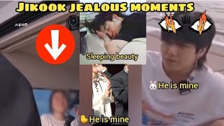 When Jungkook gets jealous over Jimin  Jikook jealous moments [upl. by Ehr]