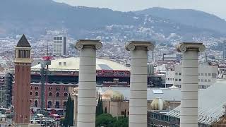 the marvelous Montjuic Park Barcelona Spain 🇪🇸 💕🇺🇸🥳 [upl. by Mahalia]