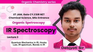 IR spectroscopy lec 3  Hooks law IR Spectrum Bands in IR [upl. by Jamal665]