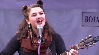 Louella Jade Eke at Bampton Charter Fair 2017 [upl. by Ahsienaj]