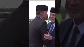 His Majesty visited Pertuan Agong Sultan Ibrahim Malaysia to Brunei [upl. by Eimas595]