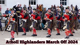 Atholl Highlanders March Off 2024 [upl. by Femi501]