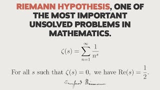 The Riemann Hypothesis Mathematics Greatest Unsolved Problem [upl. by Cherrita257]