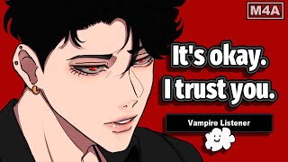 Boyfriend Lets you Bite his Neck to Satisfy your Needs x Vampire ListenerDeep Voice M4A ASMR RP [upl. by Cirre102]