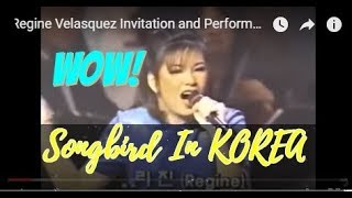 Regine Velasquez In KOREA Televised via KBS Channel [upl. by Yalc805]