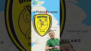 Jordan Pickfords career🏴󠁧󠁢󠁥󠁮󠁧󠁿 [upl. by Troc]