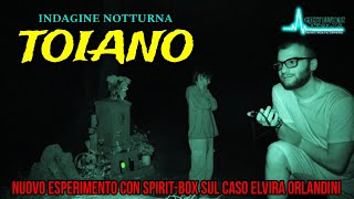 TOIANO NUOVO ESPERIMENTO CON SPIRITBOX SUL CASO DI ELVIRA ORLANDINI [upl. by Furie]