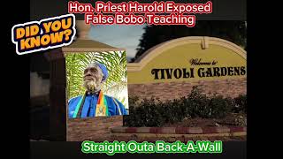 Hon Priest Harold Exposed All False BoBo and PopOff Dem Turbans 2 D 🤛🏿🤜🏿🌏 [upl. by Enelyt]