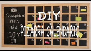 DIY tutorial pizarra calendario perpetuo  EDUKIWI [upl. by Bollinger]