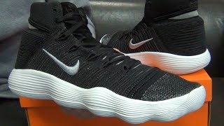 Nike REACT Hyperdunk 2017 Flyknit  Presentation 329  SoleFinderru [upl. by Trubow526]