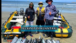 TERJAH SPOT KUANTAN 2 HARI 1 MALAM INFALTABLE BOAT FISHING MALAYSIA [upl. by Anahoj599]