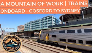 Onboard  Gosford  Sydney  NSW  Trains [upl. by Tyoh]