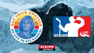 Hat Trick Swayzes v Big Deals  Div 7  25th May  IceHQ Beer League ice hockey [upl. by Adnohsak]