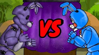 Dc2FNaF Bonnie VS Toy Bonnie [upl. by Kaliope]