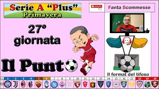 Il Punt⚽ 27° giornata “Serie A Plus 8° Primavera” [upl. by Hadrian]