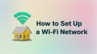 How to Set Up a WiFi Network [upl. by Aikahc266]