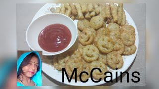 Homemade Smiles Mccain recipe in hindi \ How to make McCain fries at home [upl. by Sara]