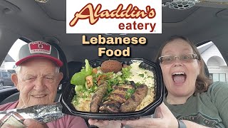 Aladdins Eatery Review foodreview honestfoodreviews lebanese mediterranean review [upl. by Nehtanhoj]