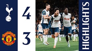 Tottenham Hotspur 43 Man Utd  HEUNGMIN SON SCORES FROM A CORNER 😵  Carabao Cup Highlights [upl. by Cyril]