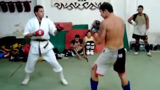 MMA vs karate [upl. by Dettmer]