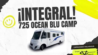 Autocaravana Integral 725 OCEAN Blu Camp [upl. by Jain]