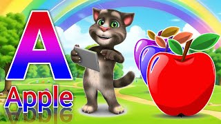 ABC Phonic Song  Toddler Learning Video Songs A for Apple Nursery Rhymes Alphabet Song for kids [upl. by Jocko]